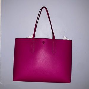Kate Spade Large Open Top Tote in Berry Blitz